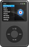 Innioasis Mp3 Music Player Pocket with Bluetooth, 2.4" Screen Video Playback Mini Mp3 HiFi Music Player with SD Card 128GB Black