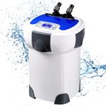 VAYINATO Sunsun Hw-3000 Digital Display Canister Filter Built In 9W Uv Sterilizer With Adjustable Flow Contorl For Aquarium Fish Tank