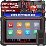 Autel MaxiCOM MK906BT OBDI OBD2 Scanner: Same as MaxiSys MS906BT MS906 Pro MK906 Pro, 2023 Auto Diagnostic Scan Tool for All Cars w/ECU Coding, Bi-Directional, 36+ Service for 150 Make, FCA AutoAuth