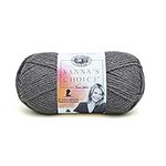 Lion Brand Yarn 860-151D Vanna's Choice Yarn, Charcoal Grey