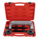 Abn Extra Large Ball Joint Press Kit Wheel Bearing Press Kit - Universal Ball Joint Separator Tool and Removal Adapters