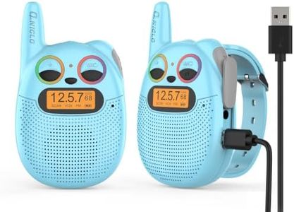 Qniglo Walkie Talkies for Kids Ages 3-12 Walkie Talkie Toys for Boys Girls