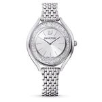 Swarovski Crystalline Aura Watch, Metal Bracelet, Silver Tone, Stainless Steel