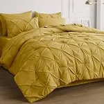 Bedsure Mustard Yellow Comforter Se