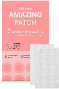 Dr.Eviss Pimple Patch, Amazing Patch Invisible Spot Cover - Hydrocolloid Acne Patches for Face, Zit and Blemish Spot (90ea)
