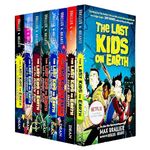 The Last Kids On Earth Series Books 1 - 8 Collection Set By Max Brallier(Last Kids On Earth,Zombie Parade,Nightmare King,Cosmic Beyond,Midnight Blade,Skeleton Road,Doomsday Race &Forbidden Fortress)