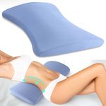 Hydomi Lumbar Support Pillow for Bed Relief Back Pain: Lower Back Pillow for Sleeping - Memory Foam Waist Pillow - Back Bolster Pillow for Side, Back&Stomach Sleepers - Car Seat Cushions for Car, Sofa
