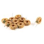 uxcell 10 Pcs Toroid Core Inductor Wire Wind Wound 10MH 40mOhm 2A Coil