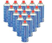 CAMPINGAZ Metal Butane Gas Canister for Camping (6.9 x 18 cm) - 16 Pack