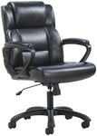 Hon Sadie Leather Executive Computer/Office Chair with Arms - Ergonomic Swivel Chair (HVST305)