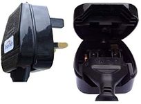 ShaniTech Europe Euro 2 Pin to UK 3 Pin Converter Plug Adapter - Not designed for 15.88mm plugs