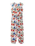 Cub McPaws Girls Floral Printed Jumpsuit