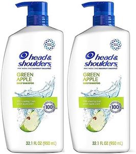 Head & Shoulders Dandruff Shampoo, Clinically Proven Anti Dandruff & Scalp Care Treatment, Fresh Green Apple Scent, Paraben-Free, 32.1 Fl Oz Each, 2 Pack