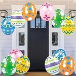 12 Colorful Inflatable Easter Eggs 