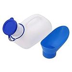 HGUIM Unisex Potty Urinal for Car, Toliet Urinal for Men and Women, Bedpans Pee Bottle, with a Lid and Funnel, Plastic Can for Car, Old Man, Child and Diabetes for Camping Outdoor Trave