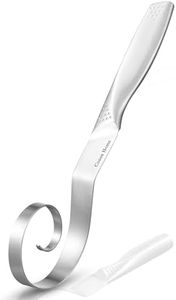 Coson Home Seamless Danish Dough Whisk Sourdough Bread Supplies Hand Mixing Blender Baking Tool for Baking Starter Jar, Stainless Steel 18/8, Super Easy to Clean, Diswasher Safe, Length 10.2 inches