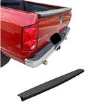 Rear Tailgate Molding Cap Spoiler Replacement Compatible with Dodge RAM 1500 2006-2008, 2500 3500 2007-2009 Tail Gate Protector 55112047AC CH1909102