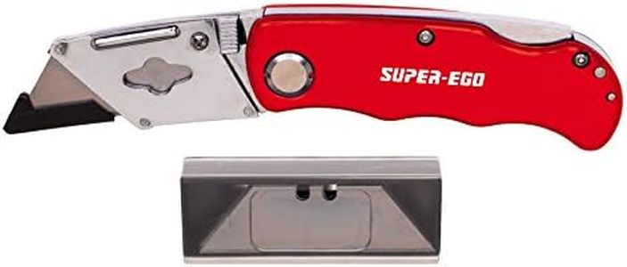 SUPER EGO SEH024400 - Cutter de navaja + 10 cuchillas
