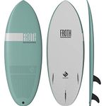 Boardworks Froth! | Soft Top Surfboard | 3 Fins | Wake Surfboard | 5' | Mint