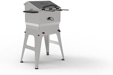 Hike Crew Outdoor Propane Deep Fryer, 57,000 BTU, 7.44-Gal, 3 Fry Baskets