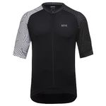 GORE WEAR Men's Cycling Short Sleeve Jersey, C5, Black/White, XXL