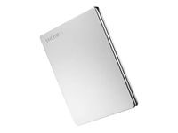 Toshiba 2TB Canvio Slim - Portable External Hard Drive, HDD compatible with Windows and Mac, USB 3.2. Gen 1 Technology, Aluminium finish, Silver (HDTD320ES3DA)