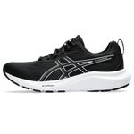 ASICS Men's Gel-Contend 9 Running Shoes, Black/White, 11 X-Wide