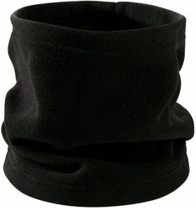 Winter Neck Warmer Gaiter, Fleece Warm Face Cover, Windproof Neck Scarf for Cold Weather Snowboard Skiing Cycling Outdoor Sports, for Kids Boys & Girls (Black)