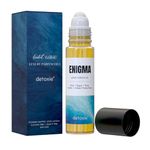 Detoxie | Enigma - Luxury Parfum Oil (Attar) | Non-Alcoholic| Long Lasting | Oud, Sugar, Vanilla, Amber, Tonka Bean & Rose | Unisex | 8 ml Rollon