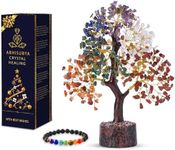 Gemstone Crystal Tree, 7 Chakra Tre