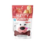 DOGTOWN Happy Tummy Dental Chews for Dogs - 150g (21 Pieces) | Apple Flavoured Chewy Treats for Pets | for Healthy Vision, Skin and Coat of Your Furry Friend | Pack of 24