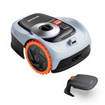 Segway Navimow i208 AWD Robot Lawn Mower without Boundary for 800 m², w/Garage S, All-Wheel-Drive for 45% Slopes, EFLS NRTK + Vision, Auto Mapping, No RTK Antenna Required (Ship Separately)