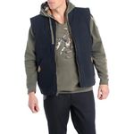 Legendary Whitetails Men's Tall Size Canvas Cross Trail Vest, Black, Large Tall