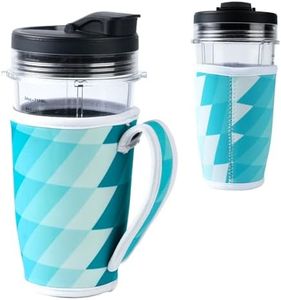 Neoprene Cup Sleeve Compatible only with Ninja BN751（24oz-710ML） Blender cup Insulated Anti - slip Sleeve for home,1 pack