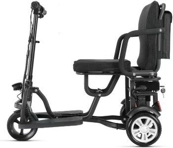Foldable 3-Wheel Electric Mobility Scooter – Lightweight, Portable