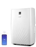 Voice-Enabled Portable Air Conditioner – Pasapair 12000 BTU WIFI Portable AC Unit with App– Air Conditioner for Room with Cooling, Dehumidifier, Fan, Sleep Model - Auto Swing & Window Kit included