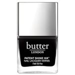 butter LONDON Union Jack Black Patent Shine 10X Nail Lacquer, 11 ml.