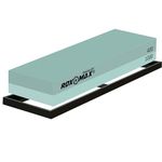 RDXMAX® Knife Sharpening Stone Kit - 400/1000 Grit - Japanese Knife Whetstone Sharpener 2 Pcs Set Dual Sided Premium Grit, Whetstones for Sharpening Knives, Axes, Chisels, Scissor Etc