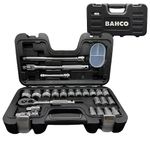 Bahco S240 Black 24 Piece 1/2" Drive Socket Set 10-32mm - Limited Edition