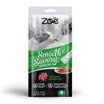 Zoe Smooth & Savory Lickable Cat Treats, Tuna, 4 Pack