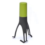 IPPINKA Uutensil Stirr - The Unique Automatic Pan Stirrer - Longer Nylon Legs, Olive Green