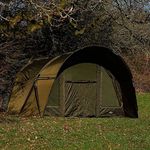 XL Bivvy Shelter Domed with Hood Super Sized 2 Man 5000mm Waterproof PVC Groundsheet Heavy Duty Carp Fishing