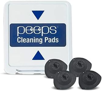 Carbon Klean Peeps Eyeglass Cleaner Replacement Pads, Efficient and Durable Carbon Microfiber Technology - Exclusively Used by NASA (1000 Uses)