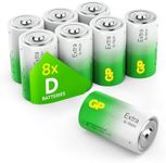 GP D Batteries, LR20 Batteries 1.5V