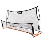 Katop Soccer Training Rebounder Net, 2-in-1 Soccer Goal Net with Heavy Duty All-Weather Metal Frame, for Volleyball, Passing and Penalty Kick Training