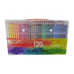 120 Water Soluble Colored Pencil Set Full Set Of Drawing Painting Tool Beginner Drawing Supplies Box Pack Student Gift