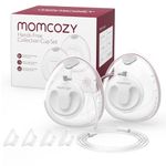 Momcozy Milk Collection Cups Hands-Free, Lightweight & Discreet Collection Cup Set with 19/21/24mm Flange Sizes, Compatible with Momcozy V1/V2, 2 Pack