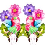 10 PCS Fairy Birthday Party Decoration Fairy Balloon Fairy Birthday Balloon Fairy Woodland Mushroom Birthday Party Supplies Favors