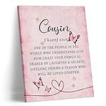 AEHIE Cousin Gifts,Cousin Wall Art,