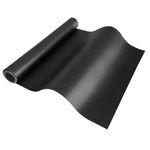 BBQ Grill Mat Roll, Cut to Size Grill Mats for Outdoor, Non-Stick Accessories for Gas, Charcoal, Electric Grill (Black)